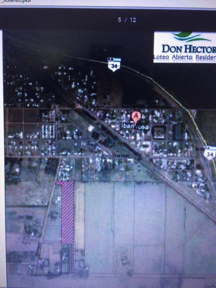 Real oportunidad  lotes 100/%  financiados   Loteo " Don Hector " Ibarlucea 