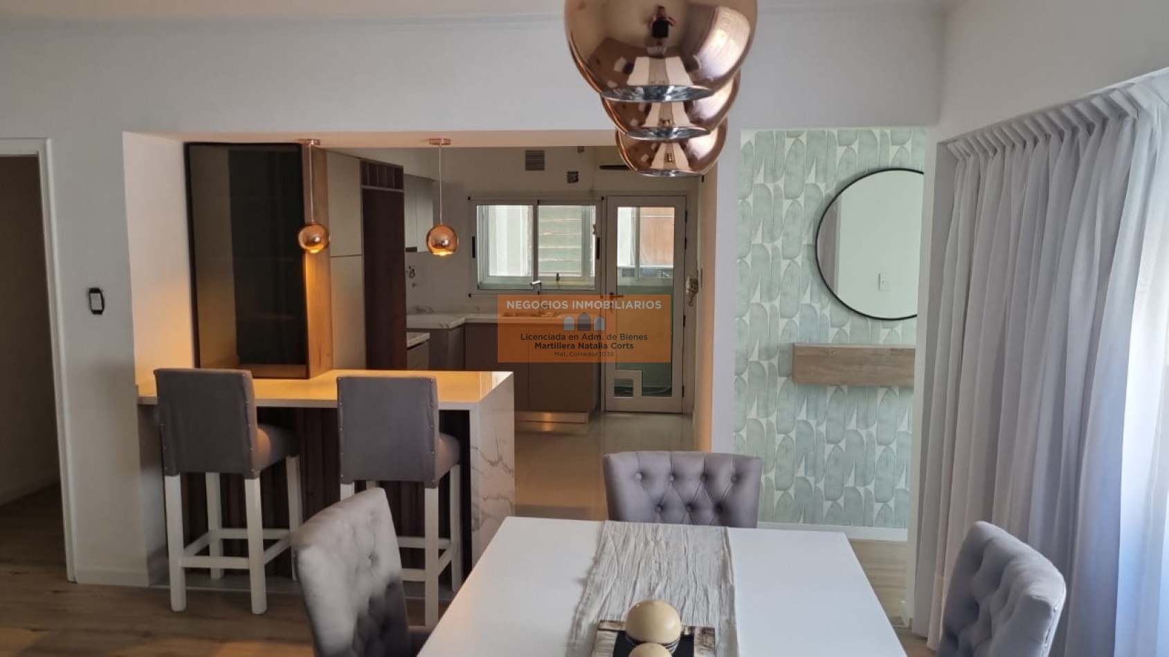 Venta de departamento de 2 dormitorios en Mendoza y San Martin